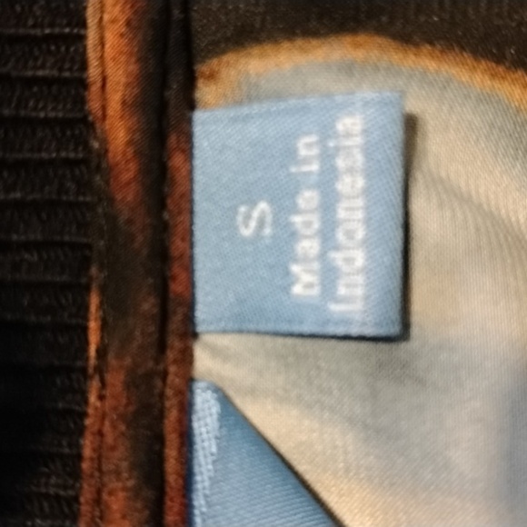 Simply Vera Vera Wang Abstract Floral Long Sleeve Blouse, Size: S - Picture 7 of 12